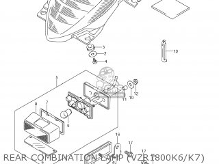 Suzuki VZR1800 BOULEVARD M109R 2006 (K6) USA (E03) parts lists and