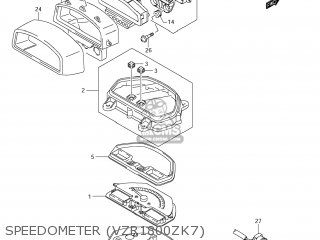 Suzuki VZR1800 BOULEVARD M109R 2006 (K6) USA (E03) parts lists and