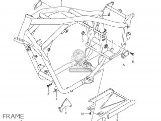 FRAME - VZR1800 BOULEVARD M109R 2006 (K6) USA (E03)
