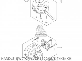 HANDLE SWITCH (VZR1800K6/K7/K8/K9 - VZR1800 BOULEVARD M109R 2008 (K8) CALIFORNIA (E33)