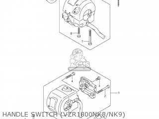 HANDLE SWITCH (VZR1800NK8/NK9) - VZR1800 BOULEVARD M109R 2009 (K9) CALIFORNIA (E33)