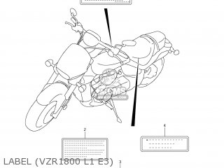 Suzuki VZR1800 BOULEVARD M109R 2011 (L1) USA CALIFO CANAD (E03 E33