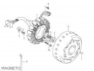 MAGNETO - VZR1800 BOULEVARD M109R 2011 (L1) USA CALIFO CANAD (E03 E33 E28)