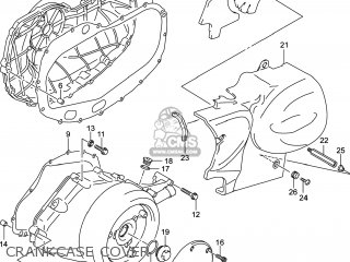 CRANKCASE COVER - VZR1800BZ BOULEVARD 2014 (L4) USA (E03)