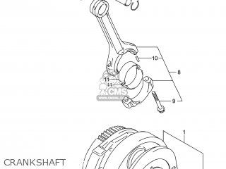 CRANKSHAFT - VZR1800BZ BOULEVARD 2014 (L4) USA (E03)