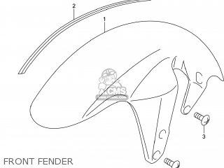 FRONT FENDER - VZR1800BZ BOULEVARD 2014 (L4) USA (E03)