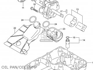 OIL PAN/OIL PUMP - VZR1800BZ BOULEVARD 2014 (L4) USA (E03)