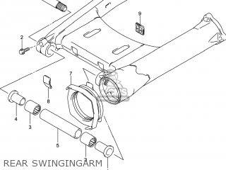 REAR SWINGINGARM - VZR1800BZ BOULEVARD 2014 (L4) USA (E03)