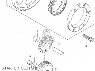 STARTER CLUTCH - VZR1800BZ BOULEVARD 2014 (L4) USA (E03)