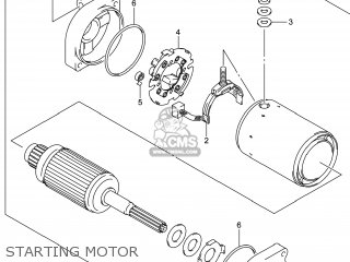 STARTING MOTOR - VZR1800BZ BOULEVARD 2014 (L4) USA (E03)