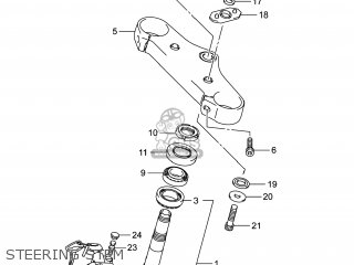 STEERING STEM - VZR1800BZ BOULEVARD 2014 (L4) USA (E03)