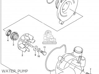 WATER PUMP - VZR1800BZ BOULEVARD 2014 (L4) USA (E03)