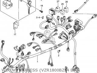 WIRING HARNESS (VZR1800BZL4 E03) - VZR1800BZ BOULEVARD 2014 (L4) USA (E03)