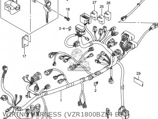 WIRING HARNESS (VZR1800BZL4 E33) - VZR1800BZ BOULEVARD 2014 (L4) USA (E03)