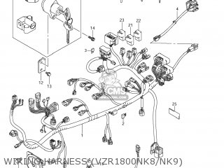 WIRING HARNESS (VZR1800NK8/NK9) - VZR1800N BOULEVARD M109R 2006 (K6) CALIFORNIA (E33)