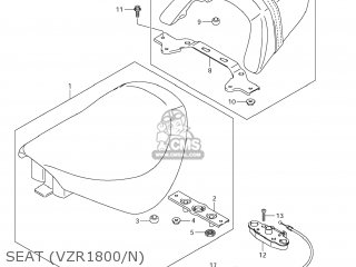 Suzuki VZR1800N BOULEVARD M109R 2007 (K7) CALIFORNIA (E33) parts