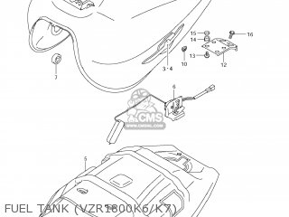 FUEL TANK (VZR1800K6/K7) - VZR1800N BOULEVARD M109R 2009 (K9) CALIFORNIA (E33)