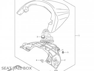 SEAT TAIL BOX - VZR1800Z BOULEVARD M109R 2006 (K6) CALIFORNIA (E33)