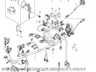 WIRING HARNESS (VZR1800K6/K7/K8/K9 - VZR1800Z BOULEVARD M109R 2006 (K6) CALIFORNIA (E33)