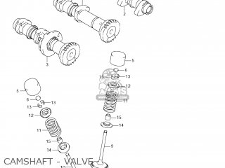 CAMSHAFT - VALVE - VZR1800Z BOULEVARD M109R 2007 (K7) CALIFORNIA (E33)