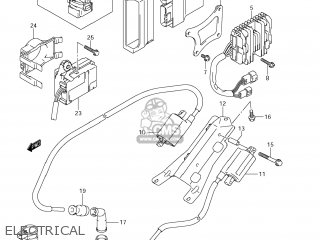 ELECTRICAL - VZR1800Z BOULEVARD M109R 2007 (K7) CALIFORNIA (E33)