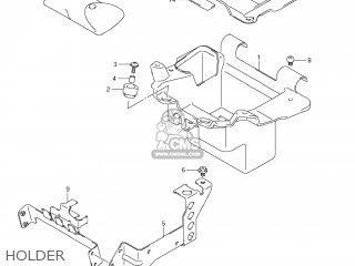 HOLDER - VZR1800Z BOULEVARD M109R 2009 (K9) CALIFORNIA (E33)