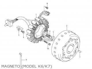 MAGNETO (MODEL K6/K7) - VZR1800Z BOULEVARD M109R 2009 (K9) CALIFORNIA (E33)