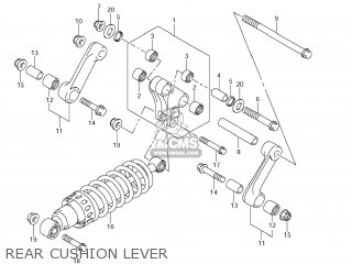 REAR CUSHION LEVER - VZR1800Z BOULEVARD M109R 2009 (K9) CALIFORNIA (E33)