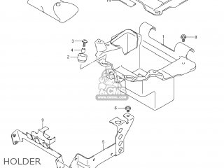 HOLDER - VZR1800Z BOULEVARD M109R 2011 (L1) USA CALIF CANAD (E03 E33 E28)