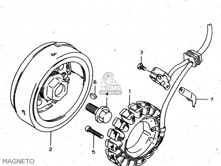 MAGNETO - XF650 1998 (W) (E02 E04 E17 E18 E22 E24 E25 E34) / P9