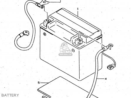 BATTERY - XF650 1998 (W) (E02 E04 E17 E18 E22 E24 E25 E34) / P9