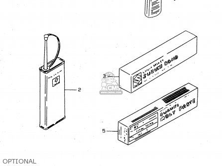 OPTIONAL - XF650 1998 (W) (E02 E04 E17 E18 E22 E24 E25 E34) / P9