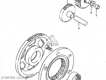 STARTER CLUTCH - XF650 1998 (W) (E02 E04 E17 E18 E22 E24 E25 E34) / P9