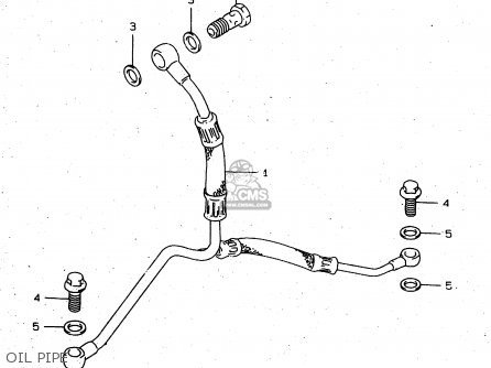 OIL PIPE - XF650 1999 (X) (E02 E04 E17 E18 E22 E24 E25 E34)