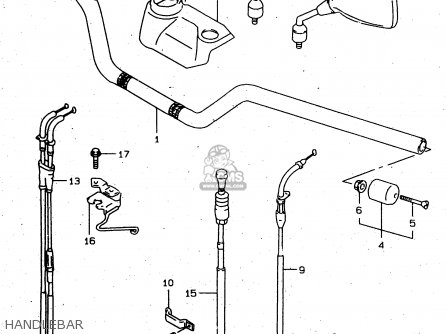 HANDLEBAR - XF650U 1997 (V) (E22)