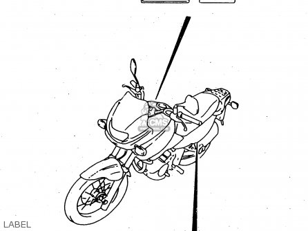 LABEL - XF650U 1997 (V) (E22)