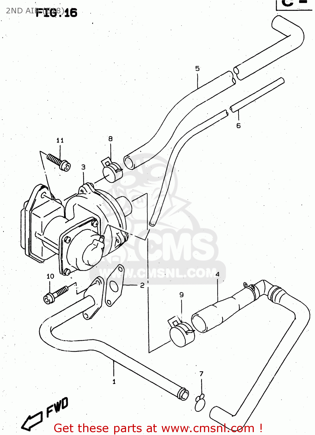 2ND AIR (E18) XF650U 1998 (W) (E22)