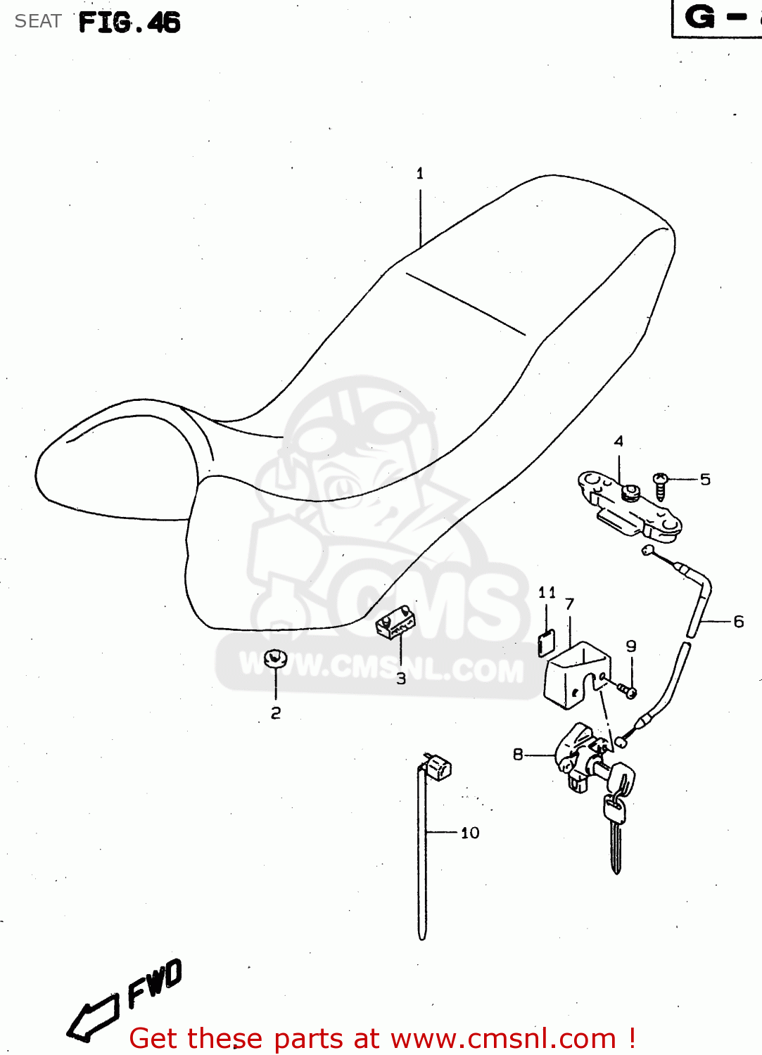 SEAT XF650U 1998 (W) (E22)