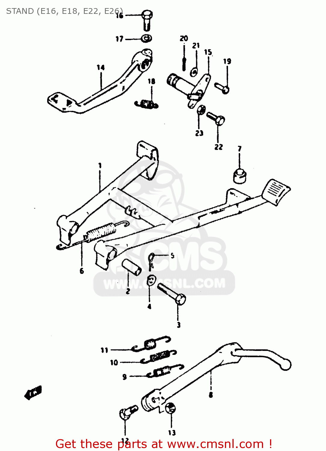 STAND (E16, E18, E22, E26) XN85 1983 (D) (1 2 4 6 15 16 17 18 21 22 24 25 26 27 30 34 39 48