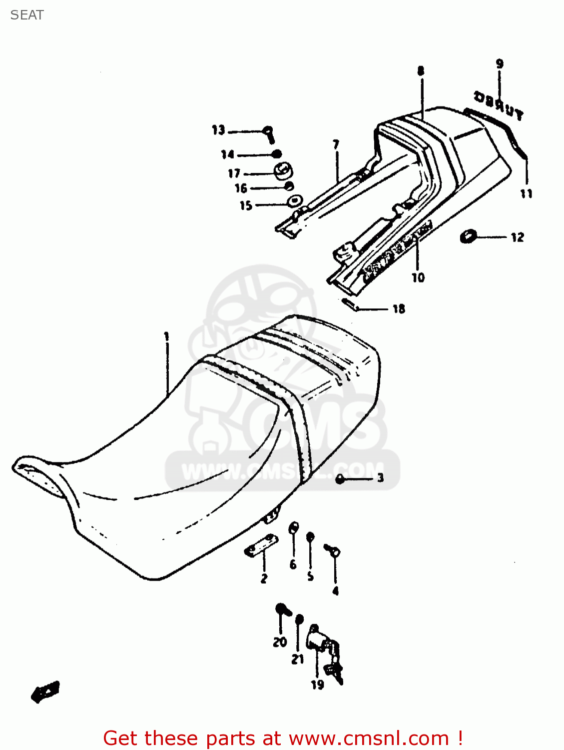 SEAT XN85 1983 (D) (1 2 4 6 15 16 17 18 21 22 24 25 26 27 30 34 39 48