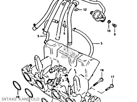 INTAKE KANIFOLD - XN85 1983 (D) (1 2 4 6 15 16 17 18 21 22 24 25 26 27 30 34 39 48