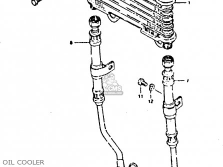 OIL COOLER - XN85 1983 (D) (1 2 4 6 15 16 17 18 21 22 24 25 26 27 30 34 39 48