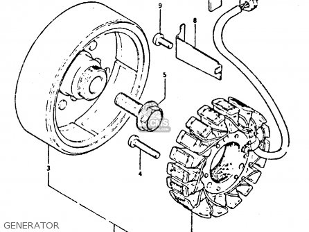 GENERATOR - XN85 1983 (D) (1 2 4 6 15 16 17 18 21 22 24 25 26 27 30 34 39 48