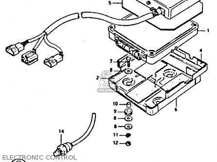 ELECTRONIC CONTROL - XN85 1983 (D) (1 2 4 6 15 16 17 18 21 22 24 25 26 27 30 34 39 48