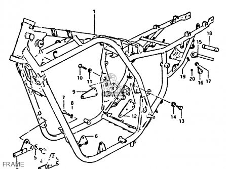FRAME - XN85 1983 (D) (1 2 4 6 15 16 17 18 21 22 24 25 26 27 30 34 39 48
