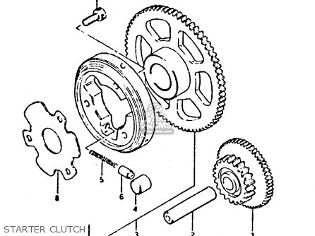 STARTER CLUTCH - XN85 1983 (D) (1 2 4 6 15 16 17 18 21 22 24 25 26 27 30 34 39 48