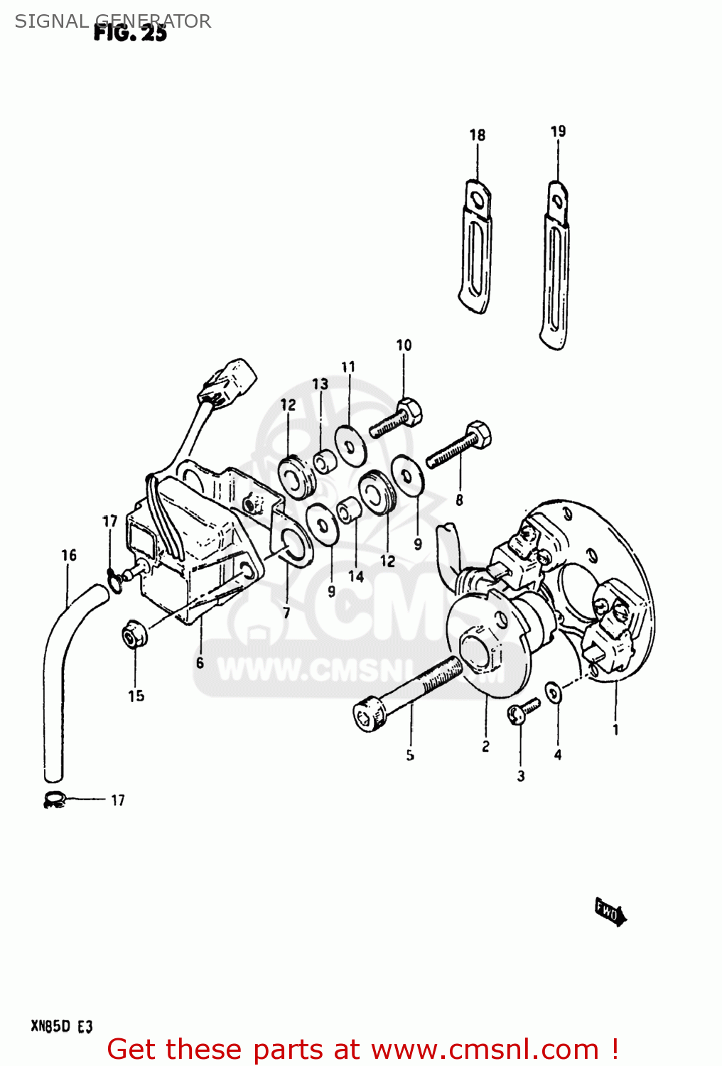 SIGNAL GENERATOR XN85D 1983 (D) USA (E03)