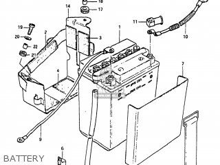 BATTERY - XN85D 1983 (D) USA (E03)