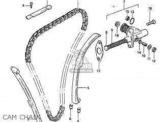 CAM CHAIN - XN85D 1983 (D) USA (E03)