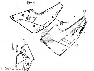 FRAME COVER - XN85D 1983 (D) USA (E03)